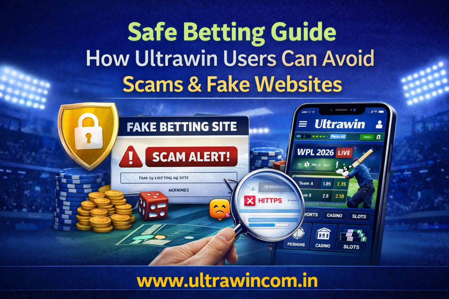 Read more about the article Safe Betting Guide: How Ultrawin Users Can Avoid Scams & Fake Websites