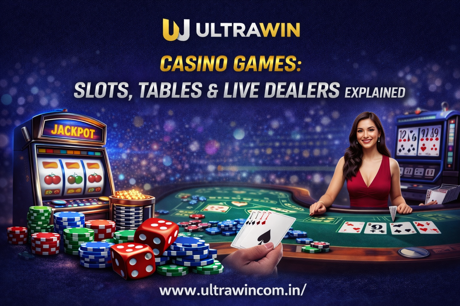 Ultrawin Casino Games Slots, Tables & Live Dealers Explained