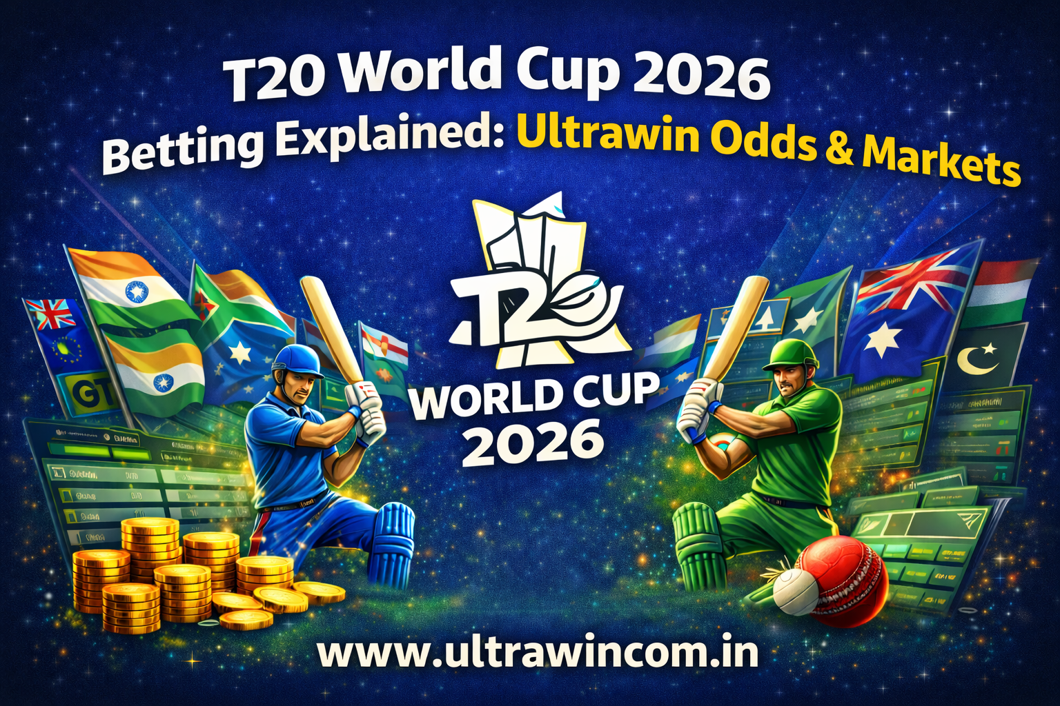 T20 World Cup 2026 Betting ExplainedUltrawin Odds & Markets