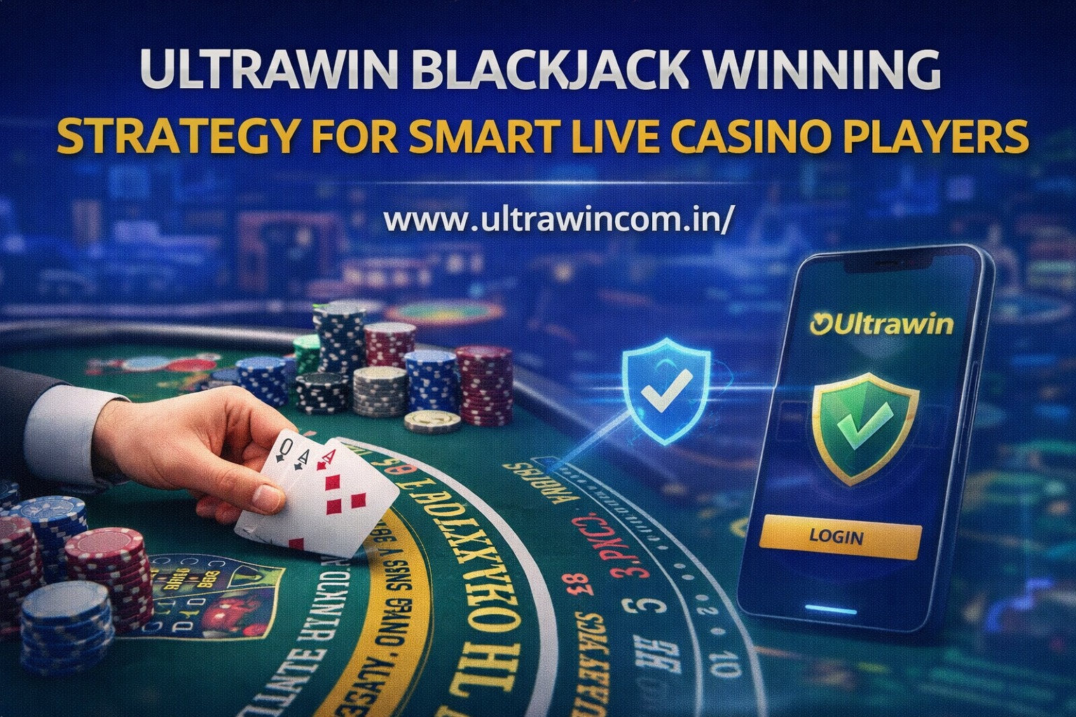 Ultrawin Blackjack Winning Strategy for Smart Live Casino Players